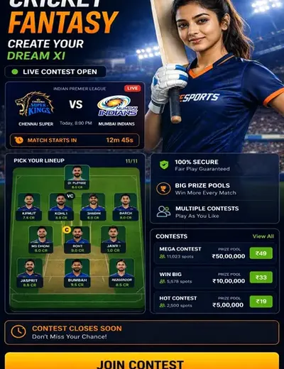 Hero11 (hero11 app) fantasy cricket & matchday visual 3